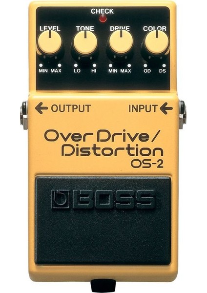 Boss Os-2 Overdrive-Distortion Compact Pedal