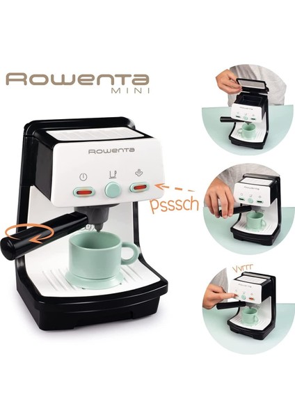 Rowenta Oyuncak Espresso Makinesi - Siyah 310597