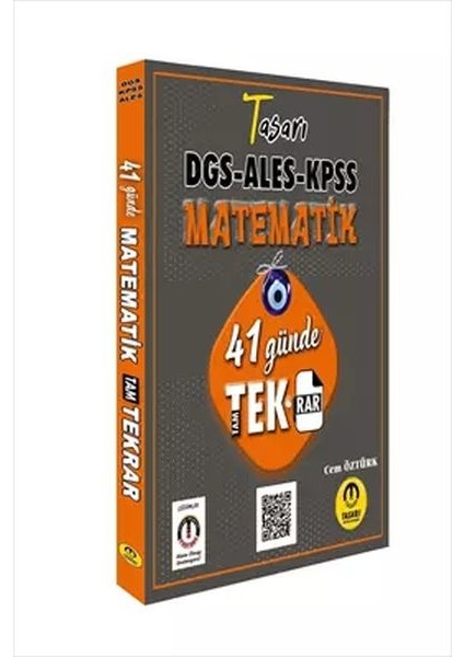 Tasarı 2022 Matematik 41 Günde Dgs Ales Kpss Tekrar