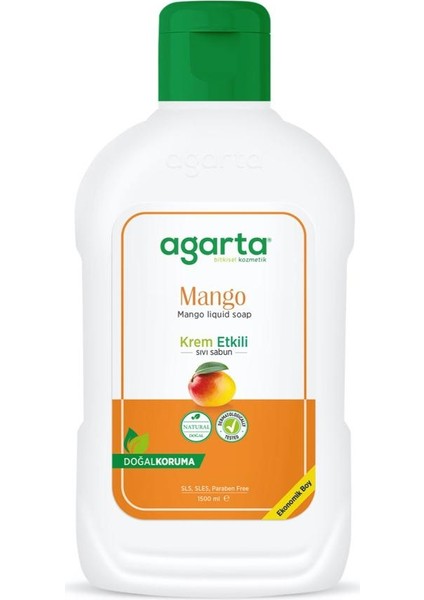 Doğal Mango Sıvı Sabun 1500 Ml