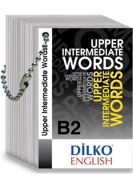 Dilko B2 Upper Intermediate Words Kelime Kartı