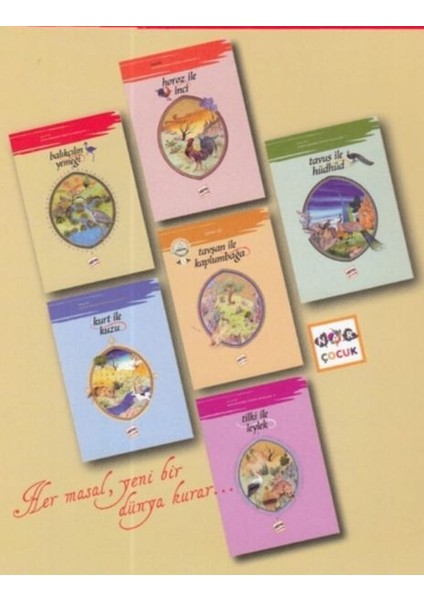 Minyatürlerle Dünya Masalları 6 Kitap