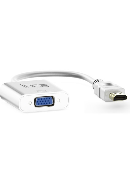 HDMI to VGA Jaklı Çevirici IHTVJ-7 20 cm Ses Kablosu Dahil