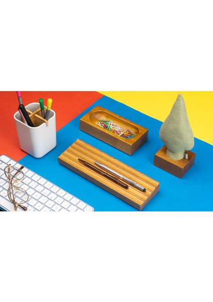 Kayigo Woody Yeşil Selvi Üçlü Set
