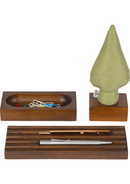 Kayigo Woody Yeşil Selvi Üçlü Set