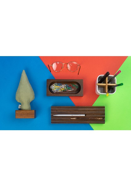 Kayigo Woody Yeşil Selvi Üçlü Set fiyatları