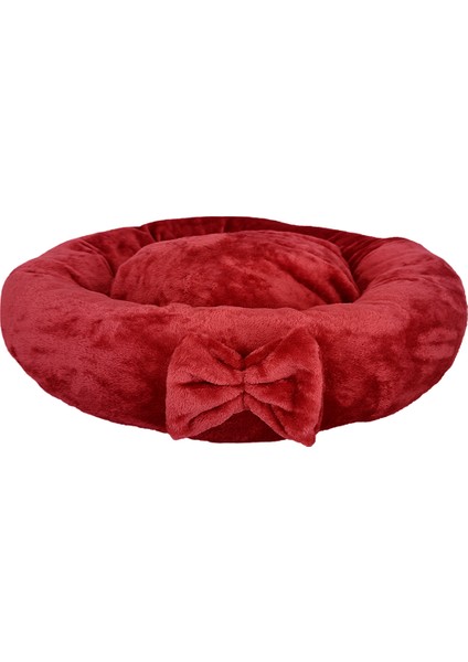 Pelüş Simit Kedi & Köpek Yatağı