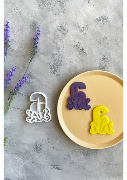 6 (Six Yazılı) Sayı Hamur Şekillendirici