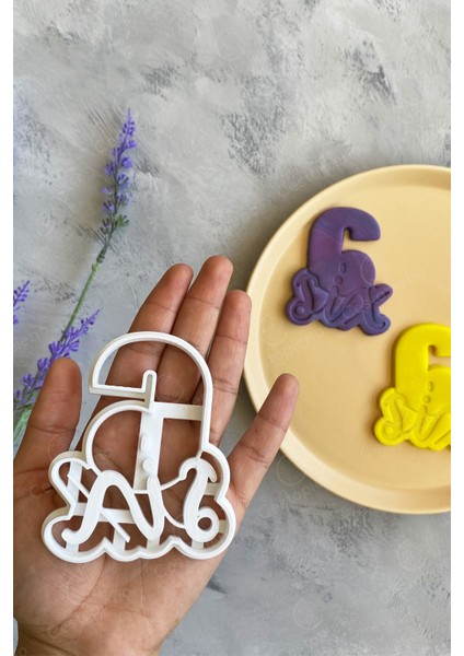 6 (Six Yazılı) Sayı Hamur Şekillendirici modelleri