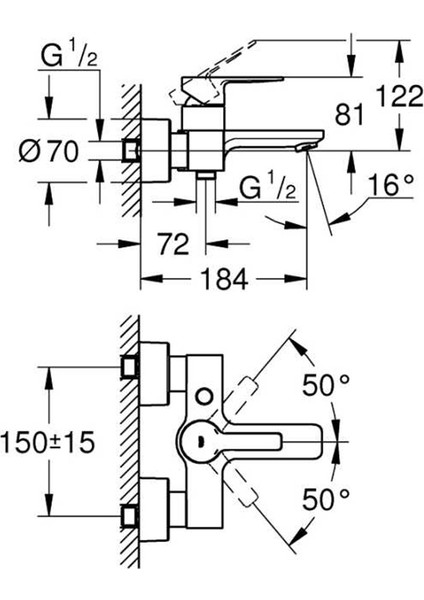 Lineare New Tek Kumandalı Banyo Bataryası fiyatları