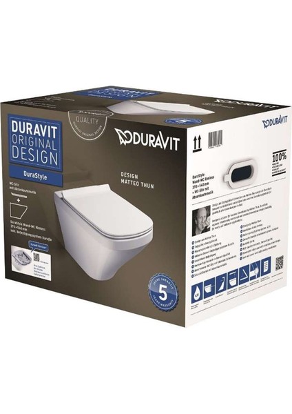 Durastyle Asma Klozet Seti - Soft Klozet Kapağı Dahil
