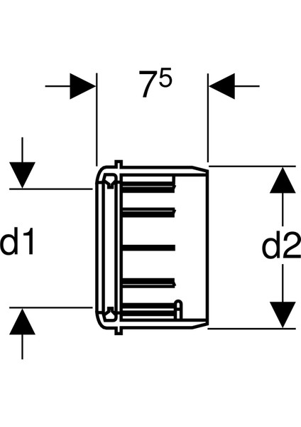 Adaptör 90X110 mm