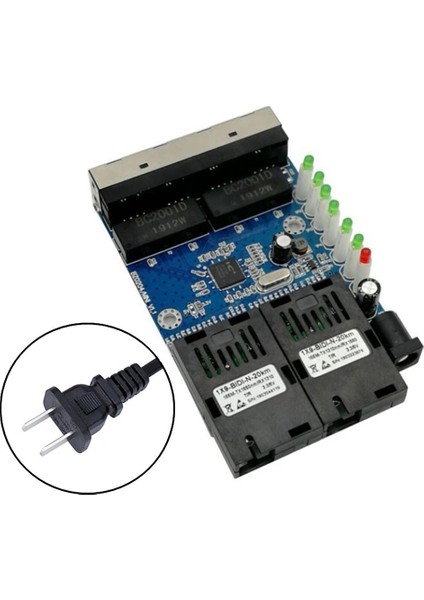 RJ45 Gigabit Fiber Media Alıcı-Verici Tek Modlu Ana Pano (Yurt Dışından)