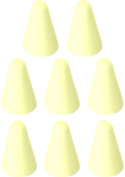 8x Sessiz Silikon Uygulama Kapalı Kurulu Kullanım Kurumu Için Kullanım 1. 2. Sarı (Yurt Dışından)