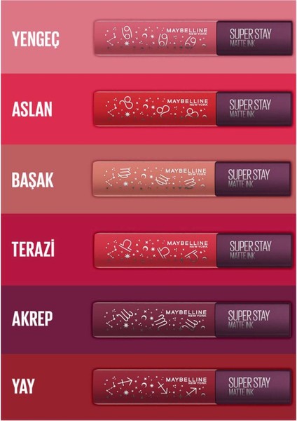 Maybelline New York Ruj Lıkıt Zodıac Ss Matte Ink 65