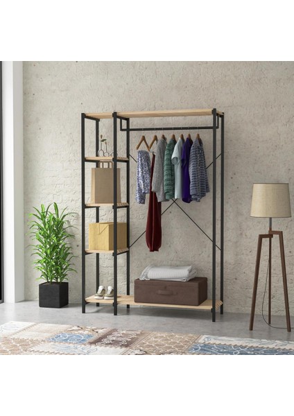 Asha Midi Raflı Metal Gardırop modelleri
