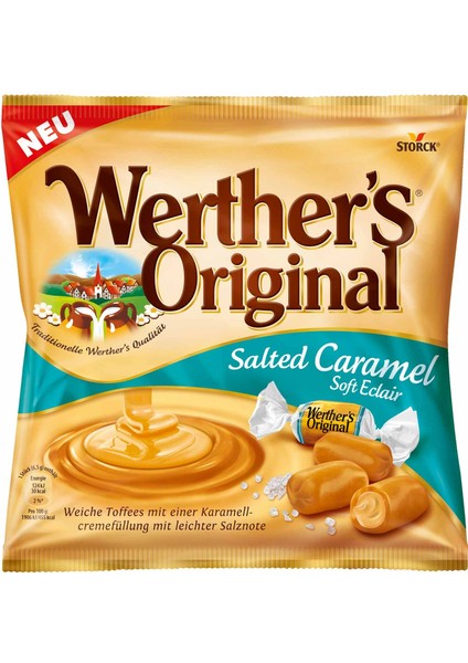 Werther's Original Soft Eclair Salted Caramel 180G