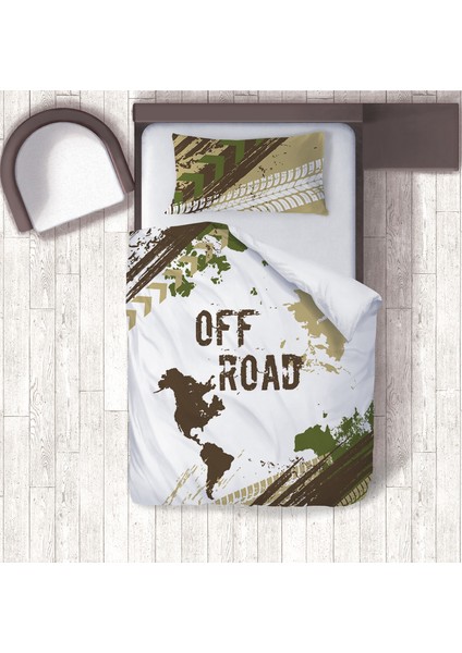 Offroad Çocuk Odası Takımı Uyumlu Dijital Baskılı Nevresim Takımı fiyatları