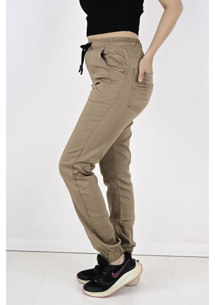 Jogger, Bel ve Paça Lastikli Bayan PANTOLON-1000 fırsatları