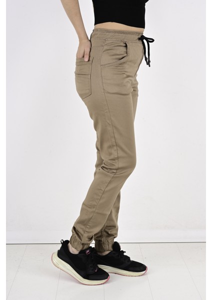 Jogger, Bel ve Paça Lastikli Bayan PANTOLON-1000 indirimleri