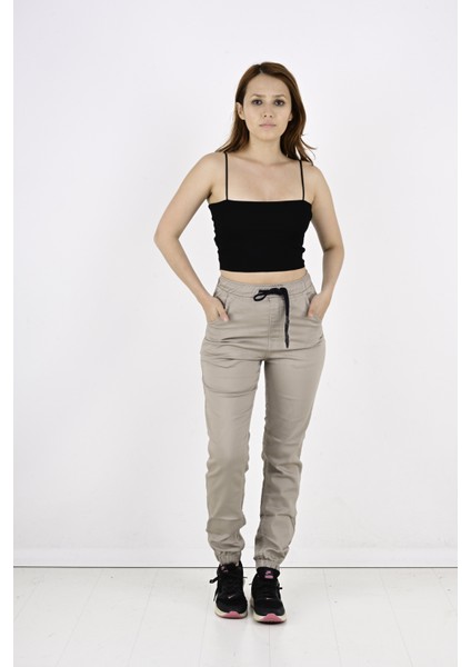 Jogger, Bel ve Paça Lastikli Bayan PANTOLON-1000 fiyatları