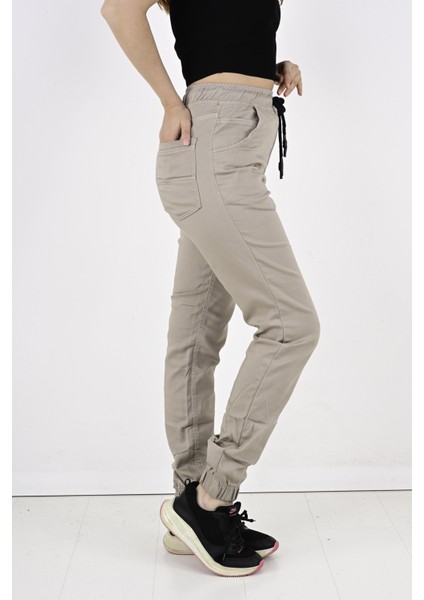 Jogger, Bel ve Paça Lastikli Bayan PANTOLON-1000 indirimleri