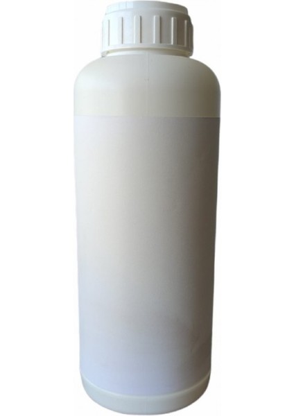 Plastik Yuvarlak Numune Şişe 1000 ml -Yüksek Kalite Hdpe- Tarım Şişesi 10'lu