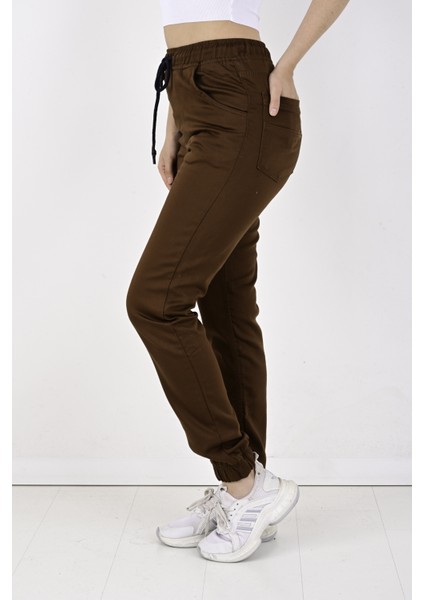 Jogger, Bel ve Paça Lastikli Bayan PANTOLON-1000 fırsatları
