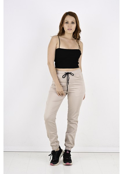 Jogger, Bel ve Paça Lastikli Bayan PANTOLON-1000 fiyatları