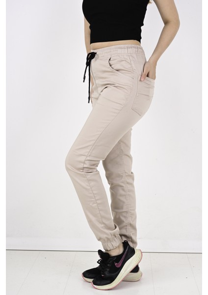 Jogger, Bel ve Paça Lastikli Bayan PANTOLON-1000 fırsatları