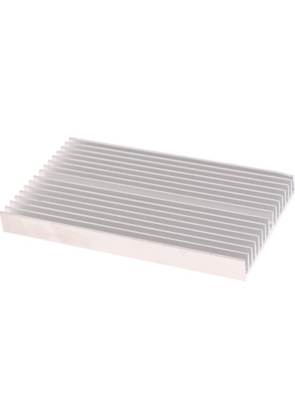 1 Adet 100X60X10MM LED Güç Gümüş Ton Için Alüminyum Soğutucu Soğutma Yüzgeçleri (Yurt Dışından) indirimleri