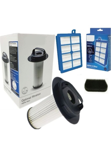 Philips Fc 9205 Marathon Uyumlu Kutulu Hepa Filtre Seti