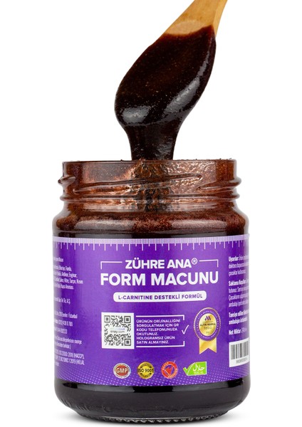 Zühre Ana L-carnitine Destekli Form Macunu