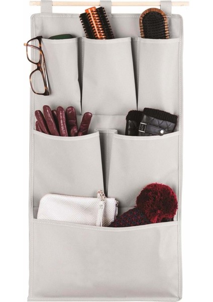 Saver Bag 3 Katlı Organizer 3+2+1 Gözlü 35X60 cm Bej