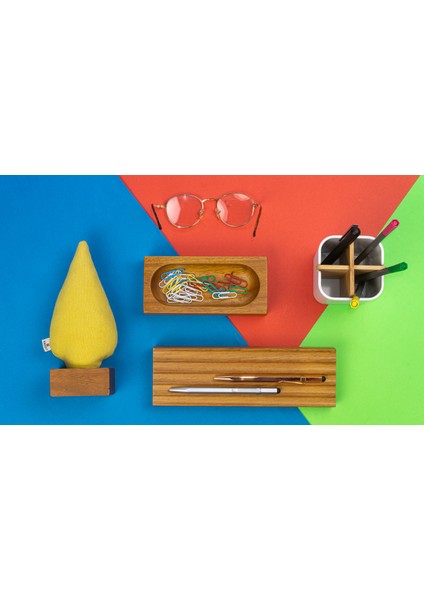 Kayigo Woody Sarı Ladin Üçlü Set modelleri