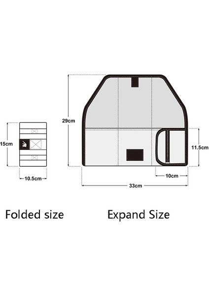 RK5100 Bisiklet Araçları Depolama Çantası Dağ Bisikleti Eyer Çantası (Siyah) (Yurt Dışından) modelleri