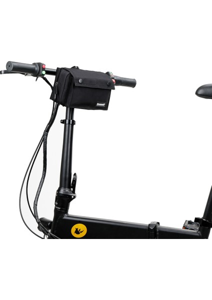 Boş Binicilik Çok Fonksiyonlu Araç Ön Çanta Bisiklet Gidon Çantası El Depolama Çantası (Siyah) (Yurt Dışından)