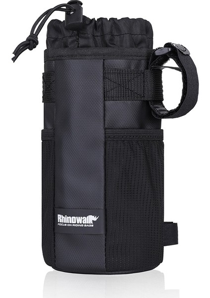 RK9100B Binicilik Yalıtım Su Şişesi Çantası Taşınabilir Bisiklet Ketimleri Alet Paketi (Siyah) (Yurt Dışından)