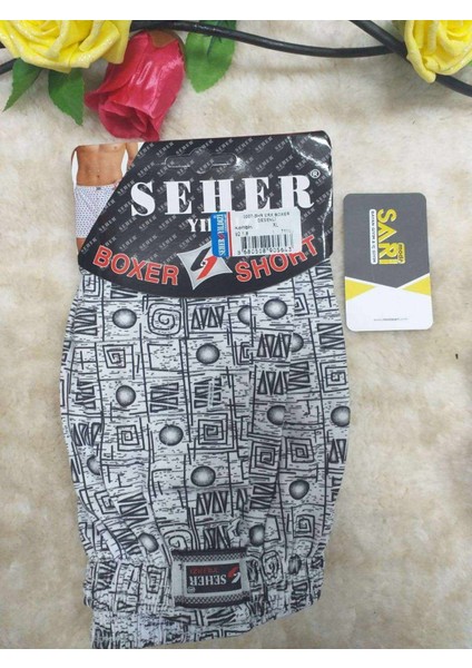 Seher Yıldızı Erkek Boxer Desenli fırsatları