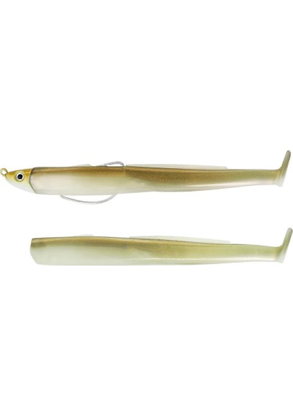 Black Eel BE150 BE1252 Combo Shallow 10GR Or - Rech Silikon Yem