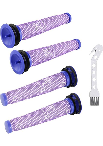 4 Set, Vakum Süpürge Yedek Ön Filtre (Yurt Dışından