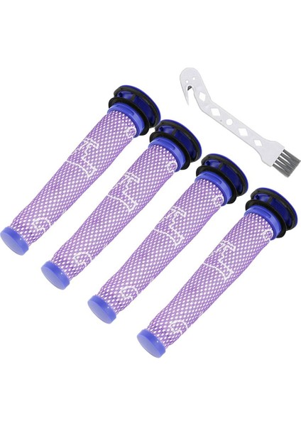 4 Set, Vakum Süpürge Yedek Ön Filtre (Yurt Dışından