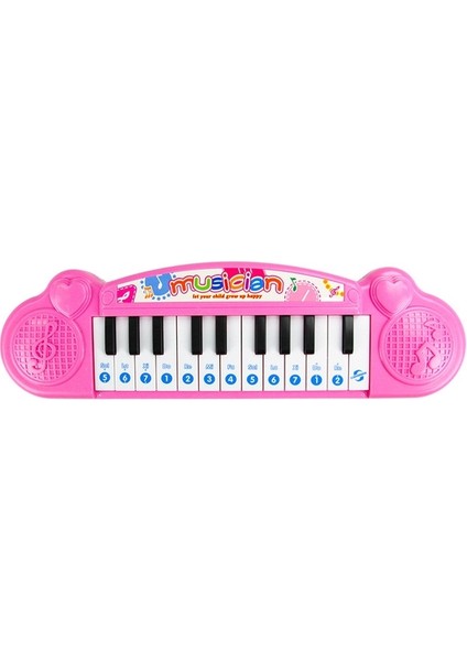 21 Tuş Erken Eğitim Ectronic Klavye Çocuk Oyuncakları Pembe (Yurt Dışından) fiyatları