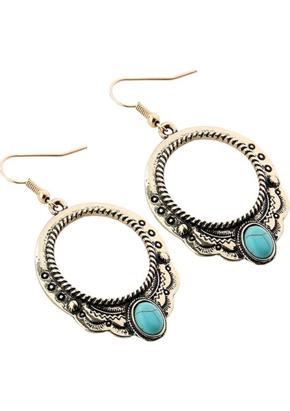 Moda Bohemi Geometri Küpeler (Yurt Dışından)
