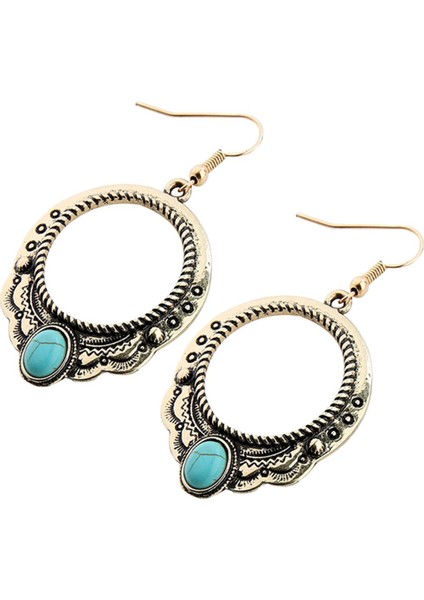 Moda Bohemi Geometri Küpeler (Yurt Dışından)