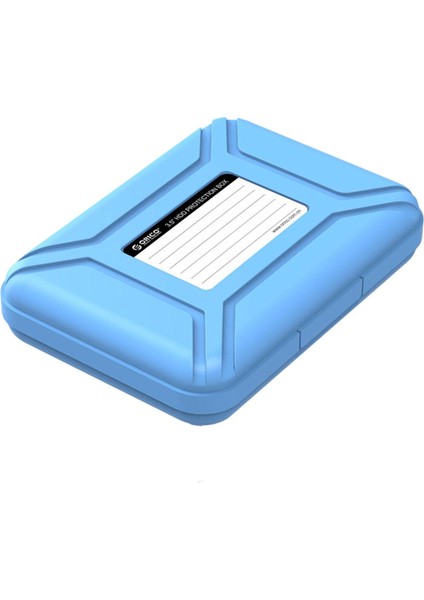 Taşınabilir 3.5 İnç Sabit Disk Kılıfı HDD Saklama Kutusu Toz Geçirmez Anti-Statik Mavi Mavi (Yurt Dışından)