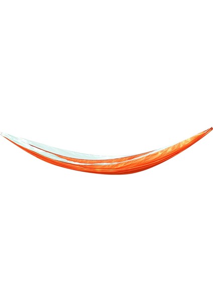 Açık Hammock Naylon Paraşüt Bez Seyahat Kamp Salıncak, Stil: 3m x 2m Turuncu-Gök Mavisi (Yurt Dışından)