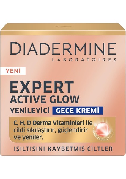 Expert Active Glow Gece Kremi 50 ml