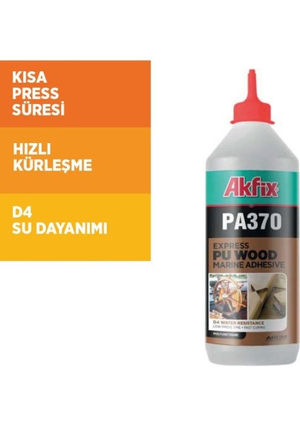 PA370 Poliüretan Ekspres Deniz Tutkalı 500GR