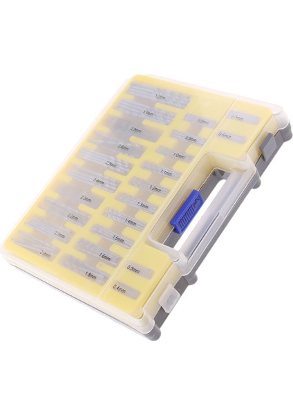 150 Adet Hss Çelik Büküm Matkap Metrik Matkap Ucu Plastik Durumda Set 0.4-3.2Mm 0.4Mm-3.2Mm (Yurt Dışından) fırsatları